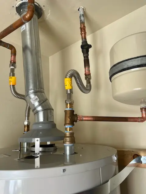 Water heater installation and plumbing repair in Villas at Golf View Estates